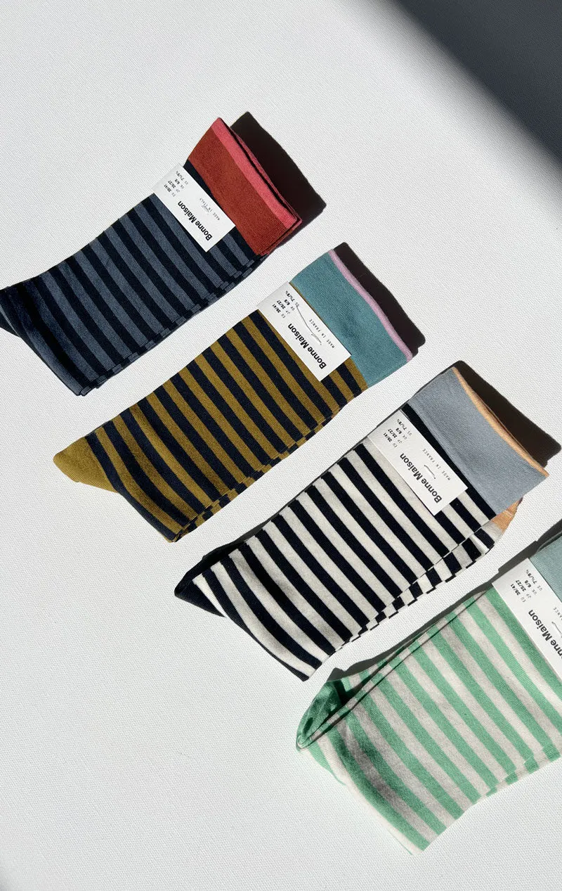 Bonne Maison Stripe Socks