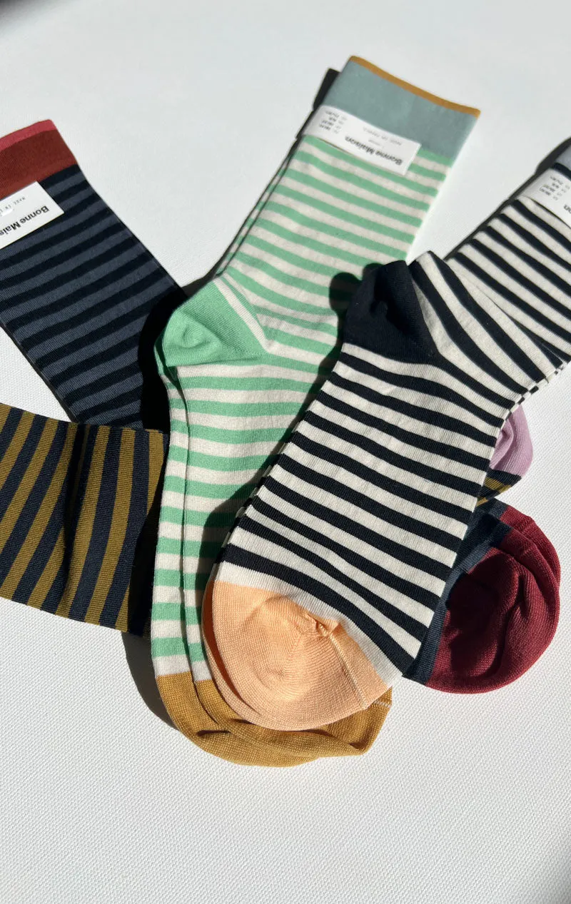 Bonne Maison Stripe Socks