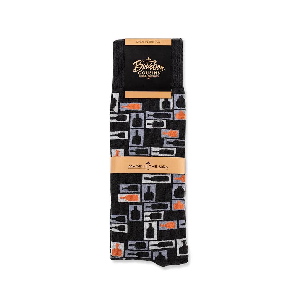 Bourbon Gift | 4-Sock Gift Set for Whiskey Lovers