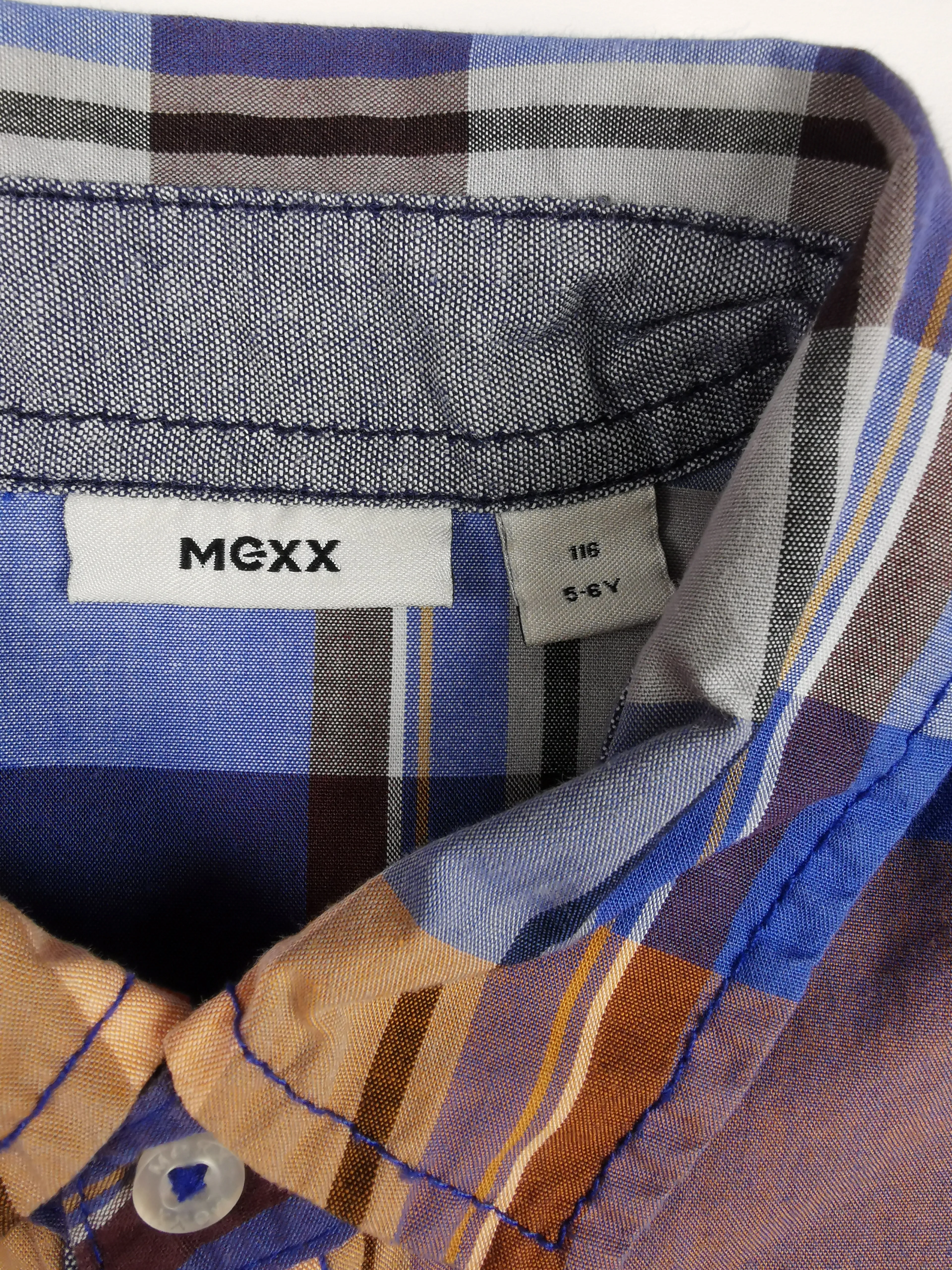 BOY SIZE 5/6 YEARS - MEXX, Long-Sleeve, Dress Shirt EUC B33