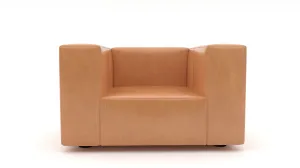 Brentwood 48" Leather Arm Chair