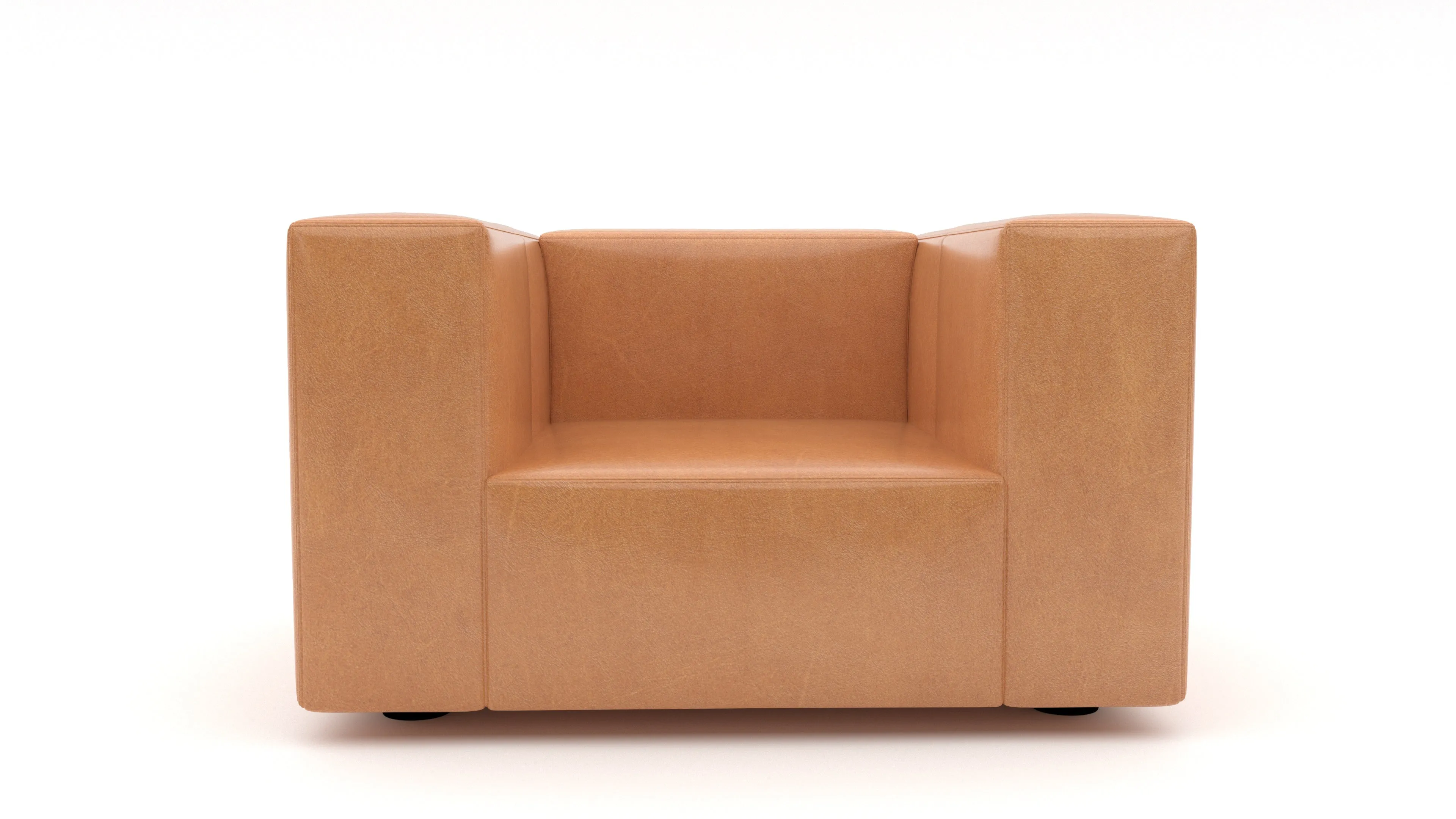 Brentwood 48" Leather Arm Chair