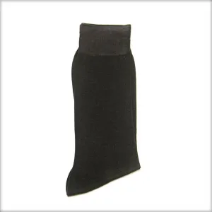 Brown Socks For Men – Plain Mercerised Socks PMS – KL-10