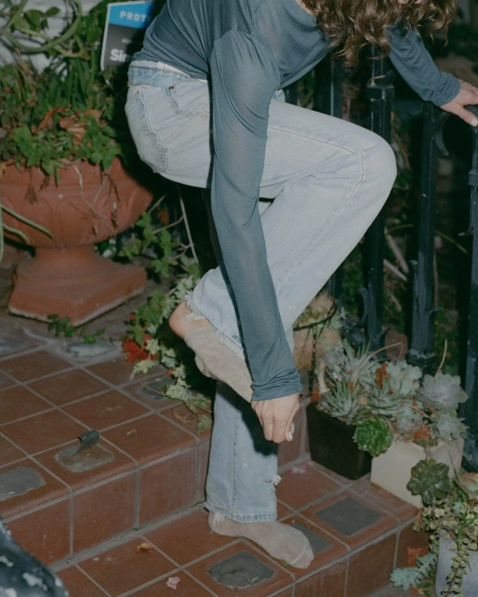 Buckle Ankle Socks