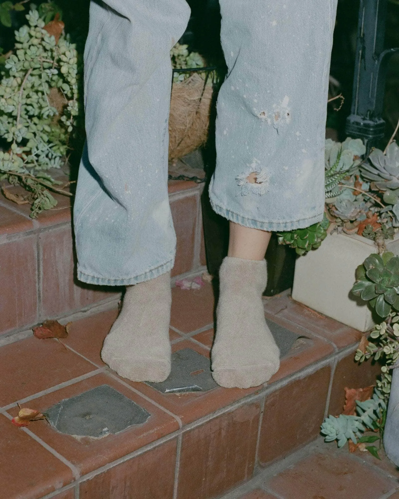 Buckle Ankle Socks