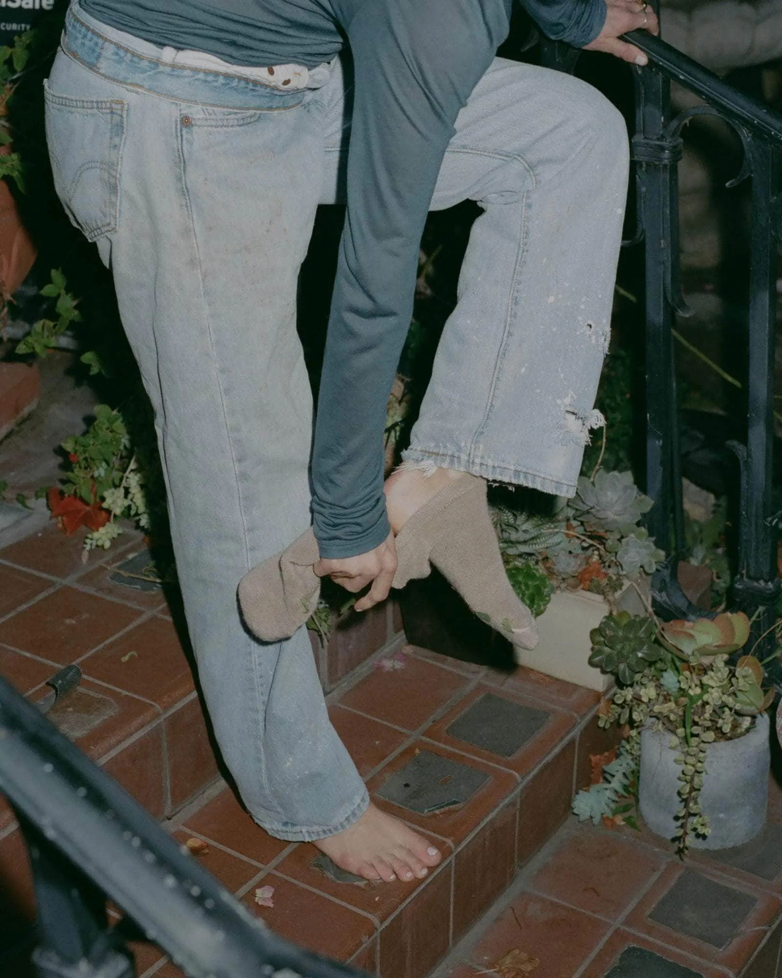 Buckle Ankle Socks