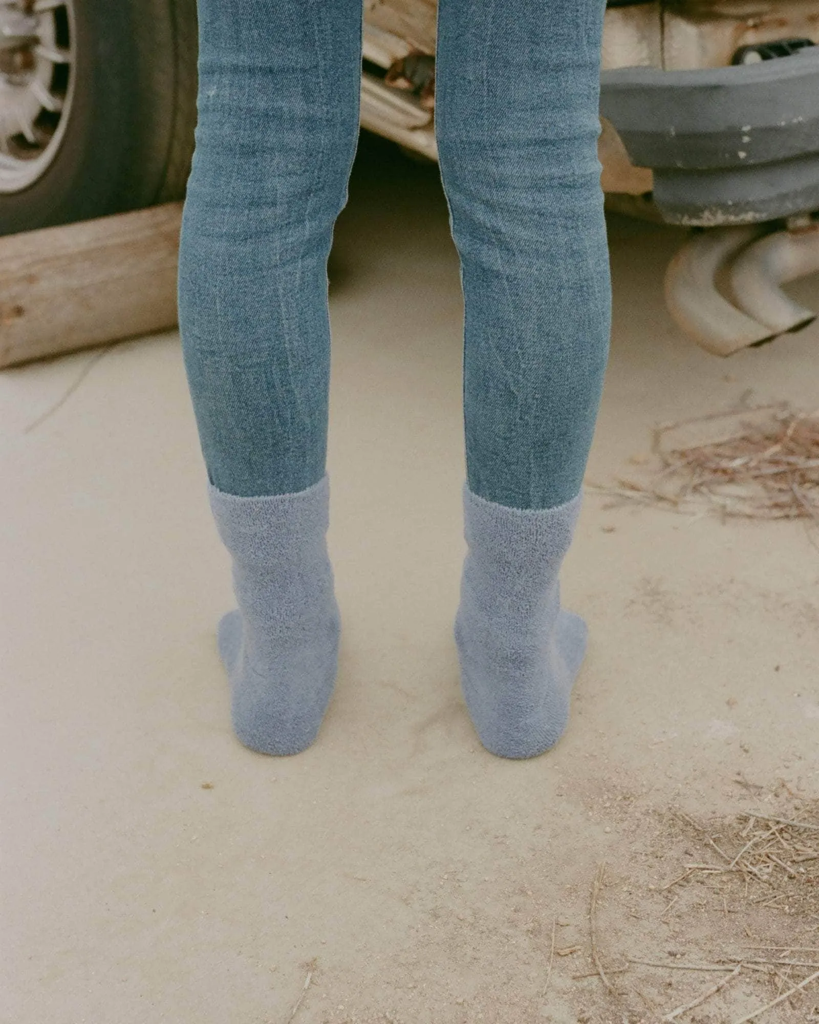 Buckle Overankle Socks