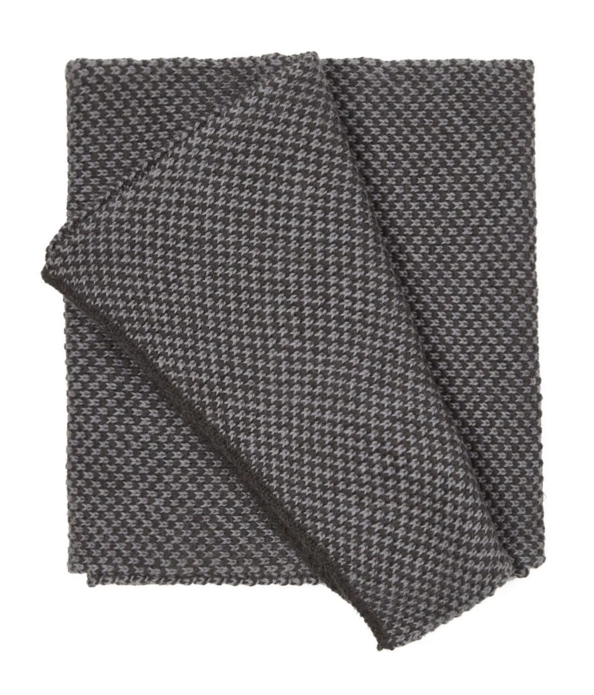 Charcoal Second City Knit Scarf