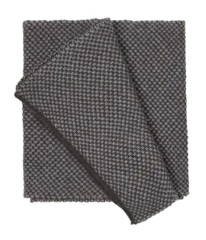Charcoal Second City Knit Scarf