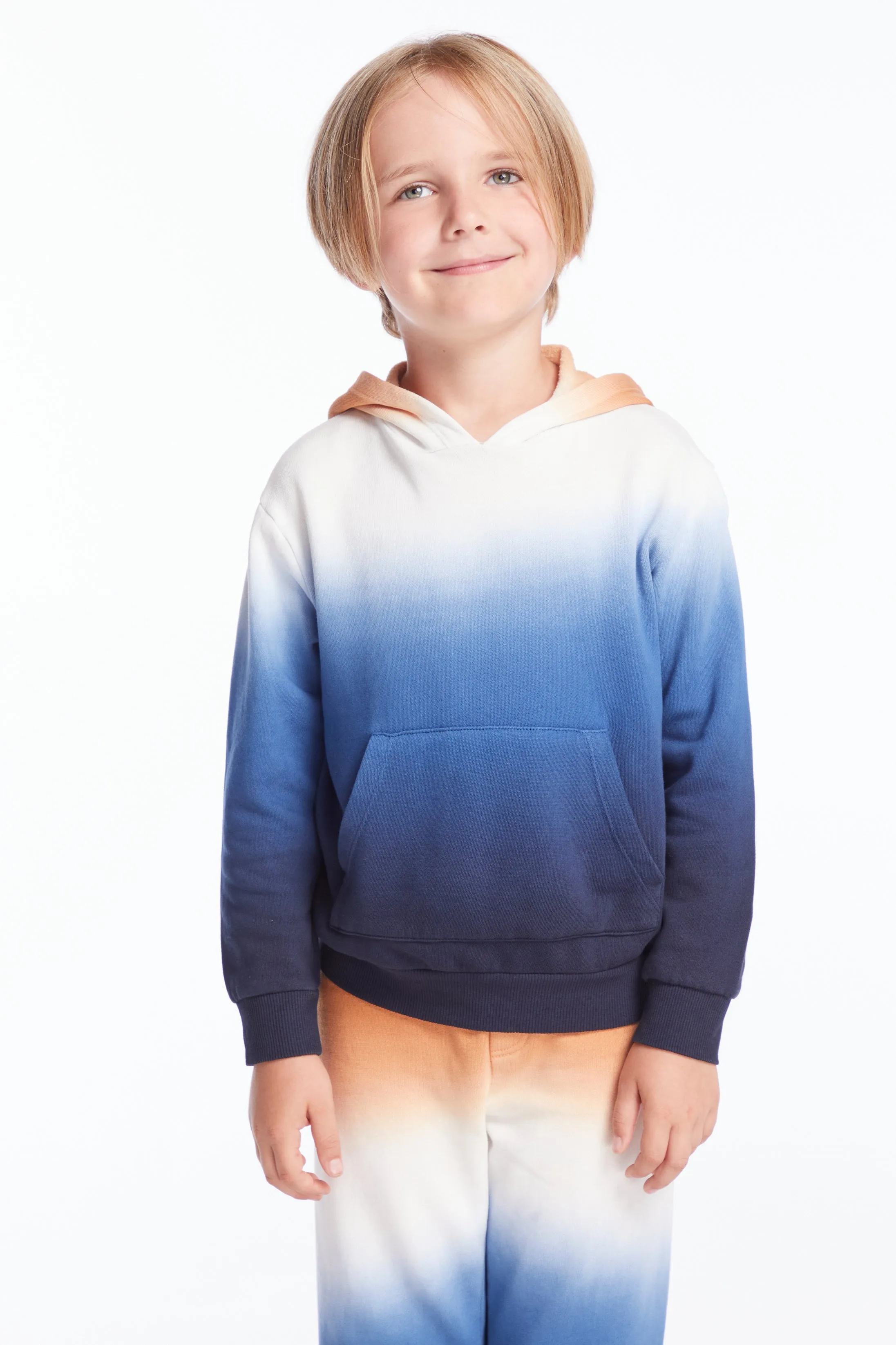 Chaser Boys Winter Night Tie Dye Long Sleeve Hoodie
