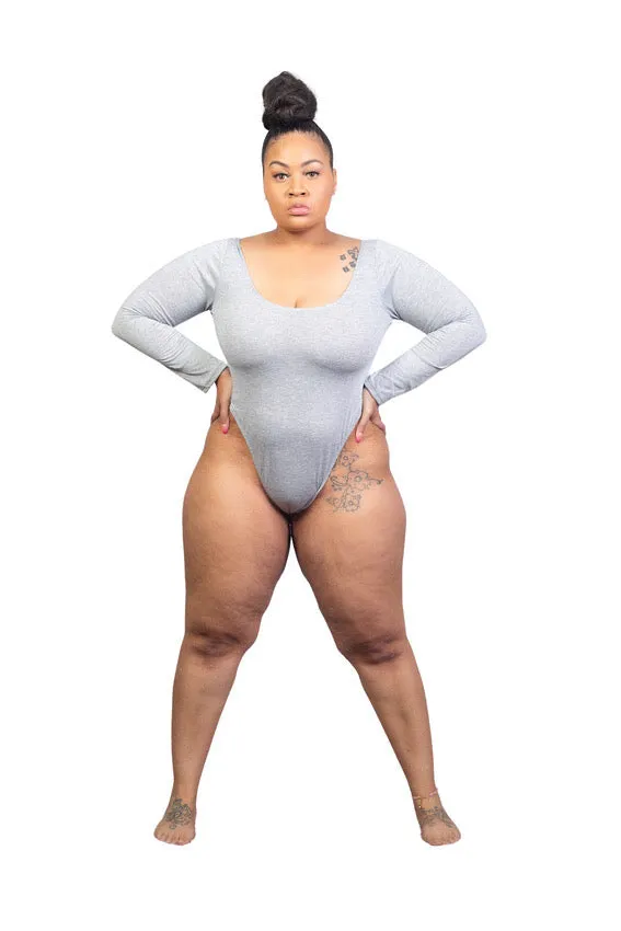 Cheeks Cozy Long Sleeved Bodysuit