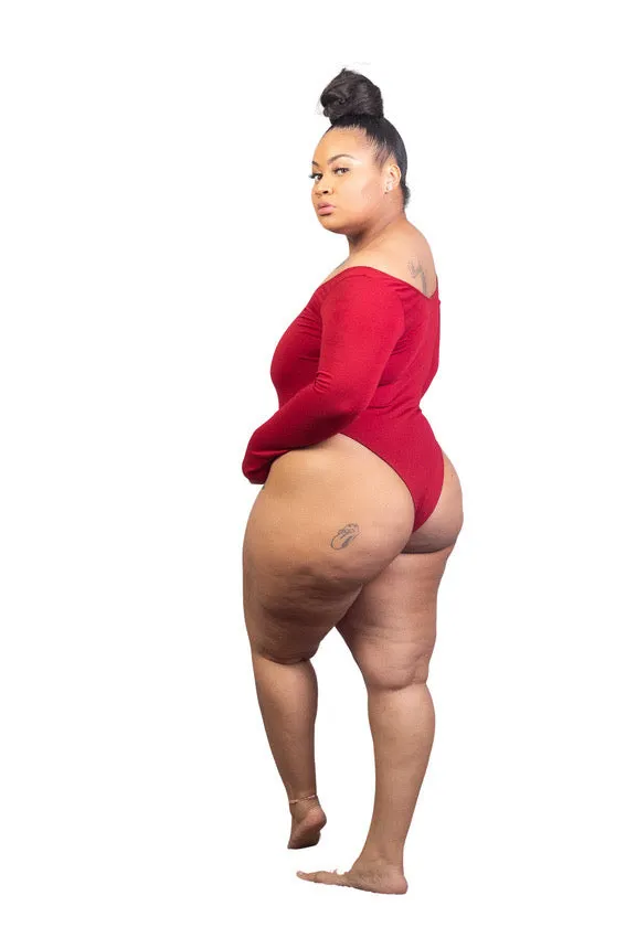 Cheeks Cozy Long Sleeved Bodysuit