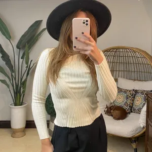 Chi Turtleneck in Off White