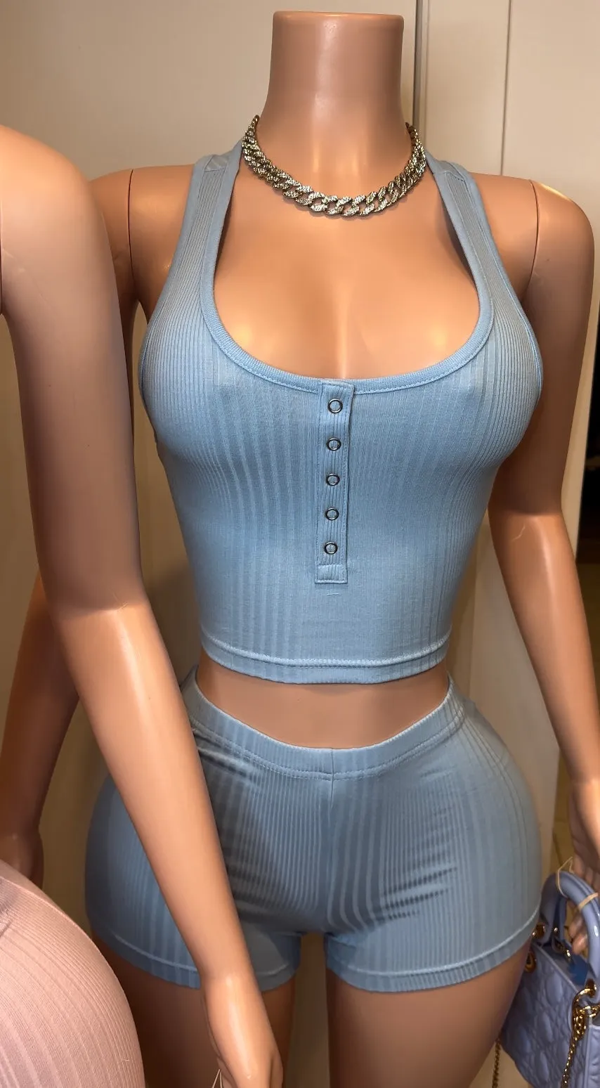 CHILL FACTOR SHORT SET || 2 COLORS