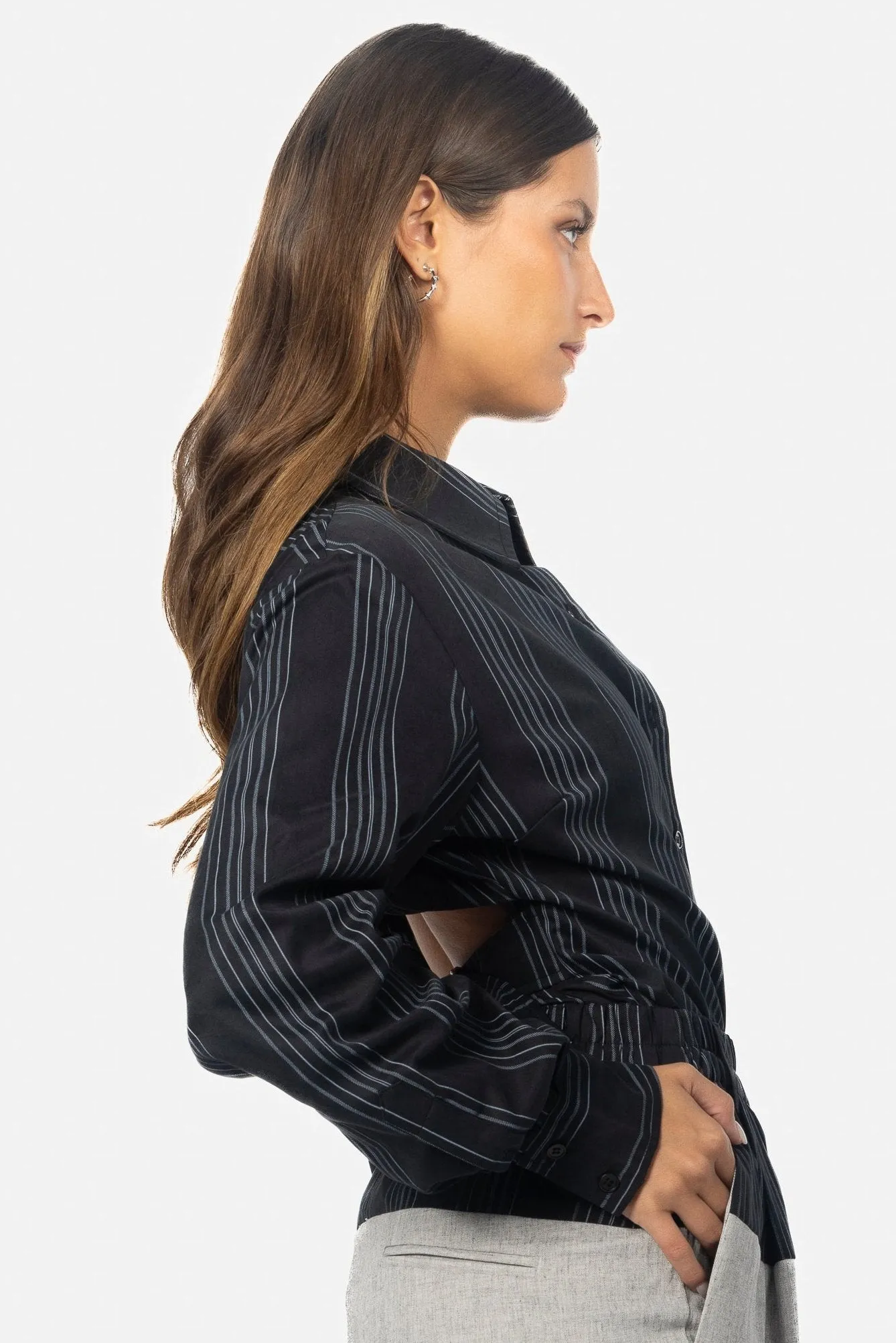 CHLOE PINSTRIPE SHIRT