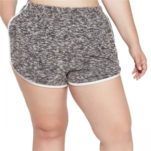 Colsie Women's Plus Size Cozy Dolphin Lounge Shorts