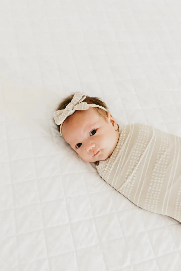Copper Pearl Swaddle Blanket