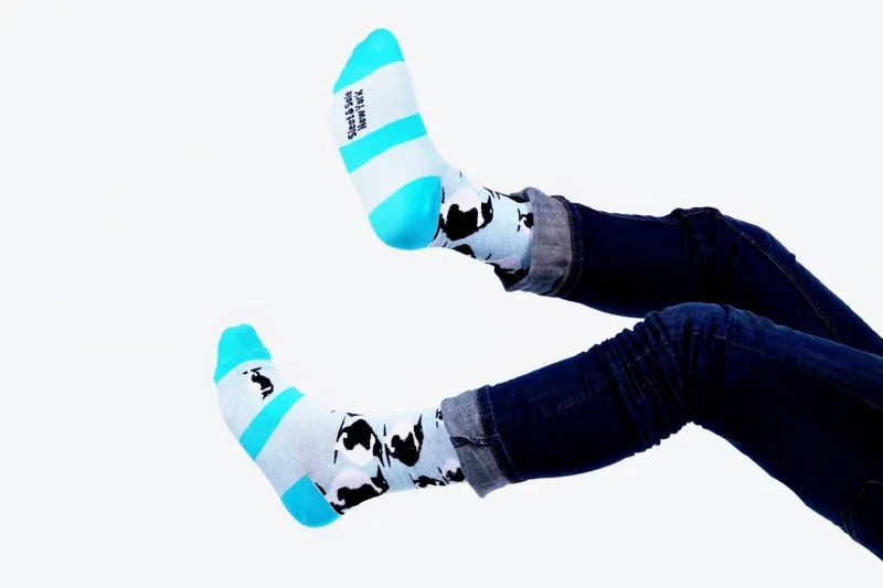Cotton and Recycled Plastic Socks