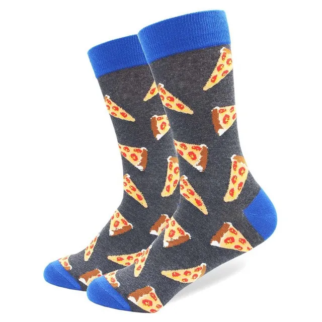 Cotton Colored Multi Pattern Skateboard Sock