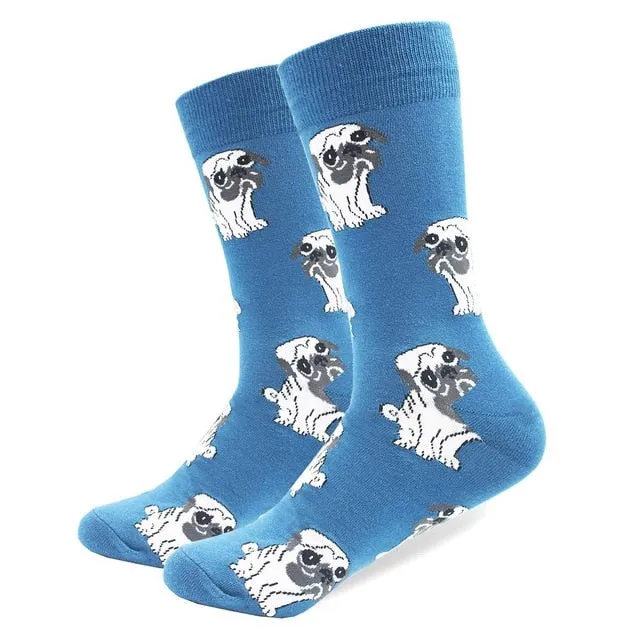 Cotton Colored Multi Pattern Skateboard Sock