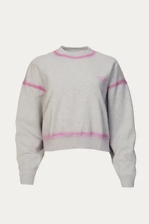 COTTON-JERSEY CREWNECK SWEATSHIRT