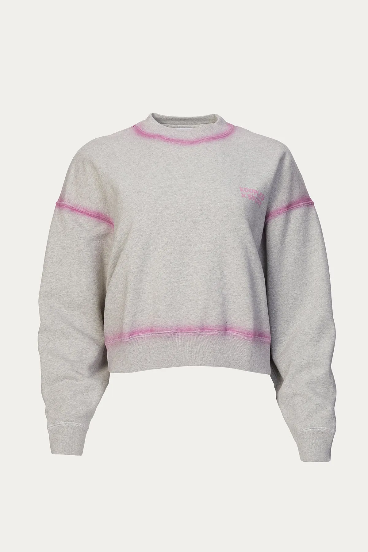 COTTON-JERSEY CREWNECK SWEATSHIRT