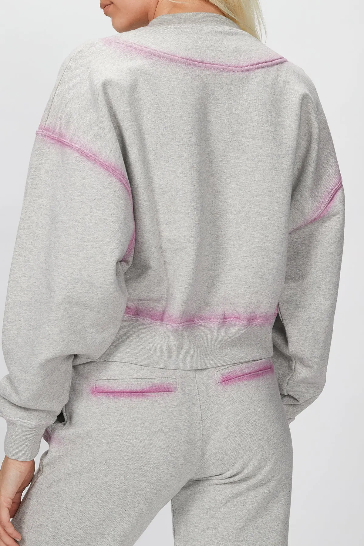 COTTON-JERSEY CREWNECK SWEATSHIRT