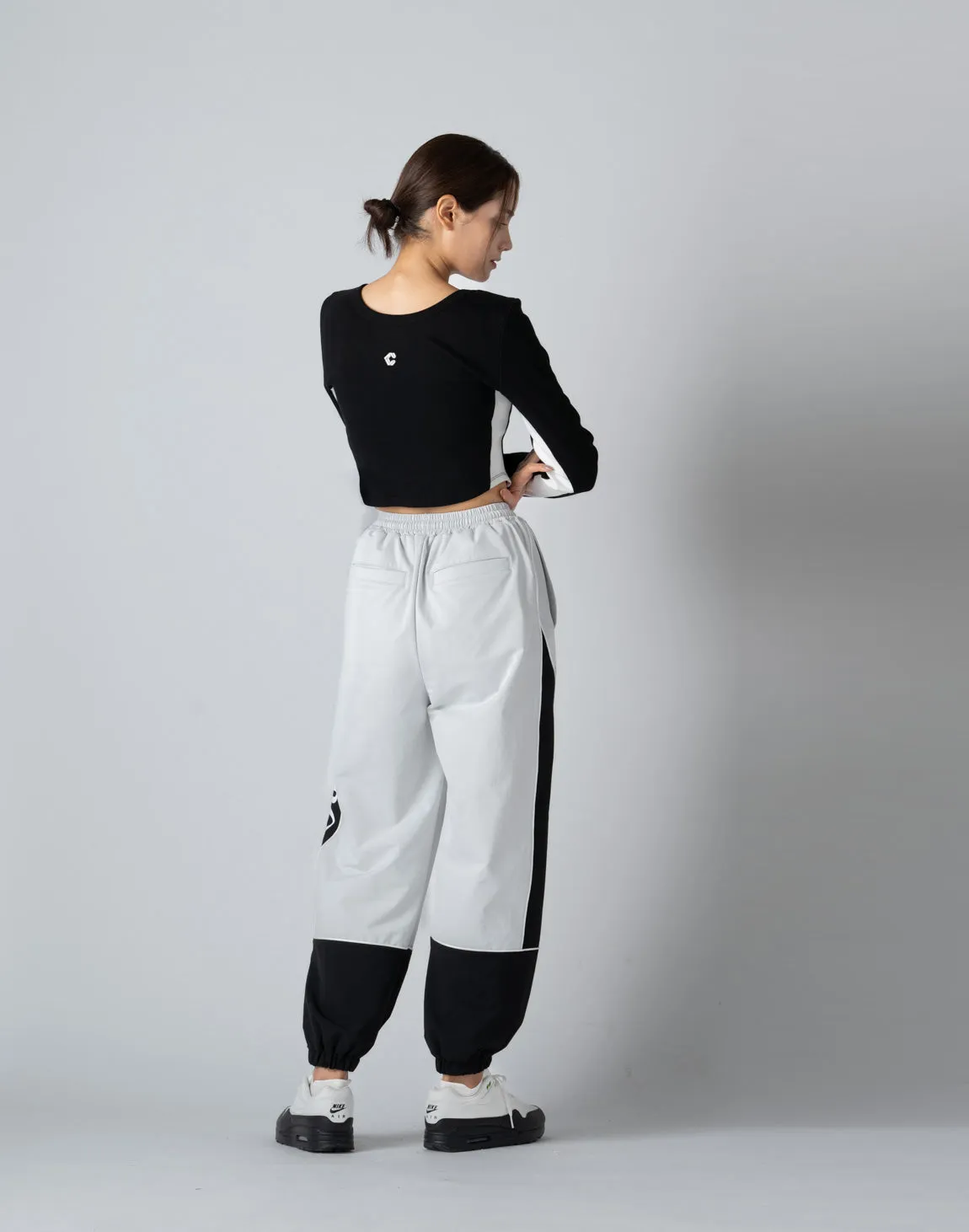 CRONOS WOMEN 2WAY LONG SLEEVE【BLACK】