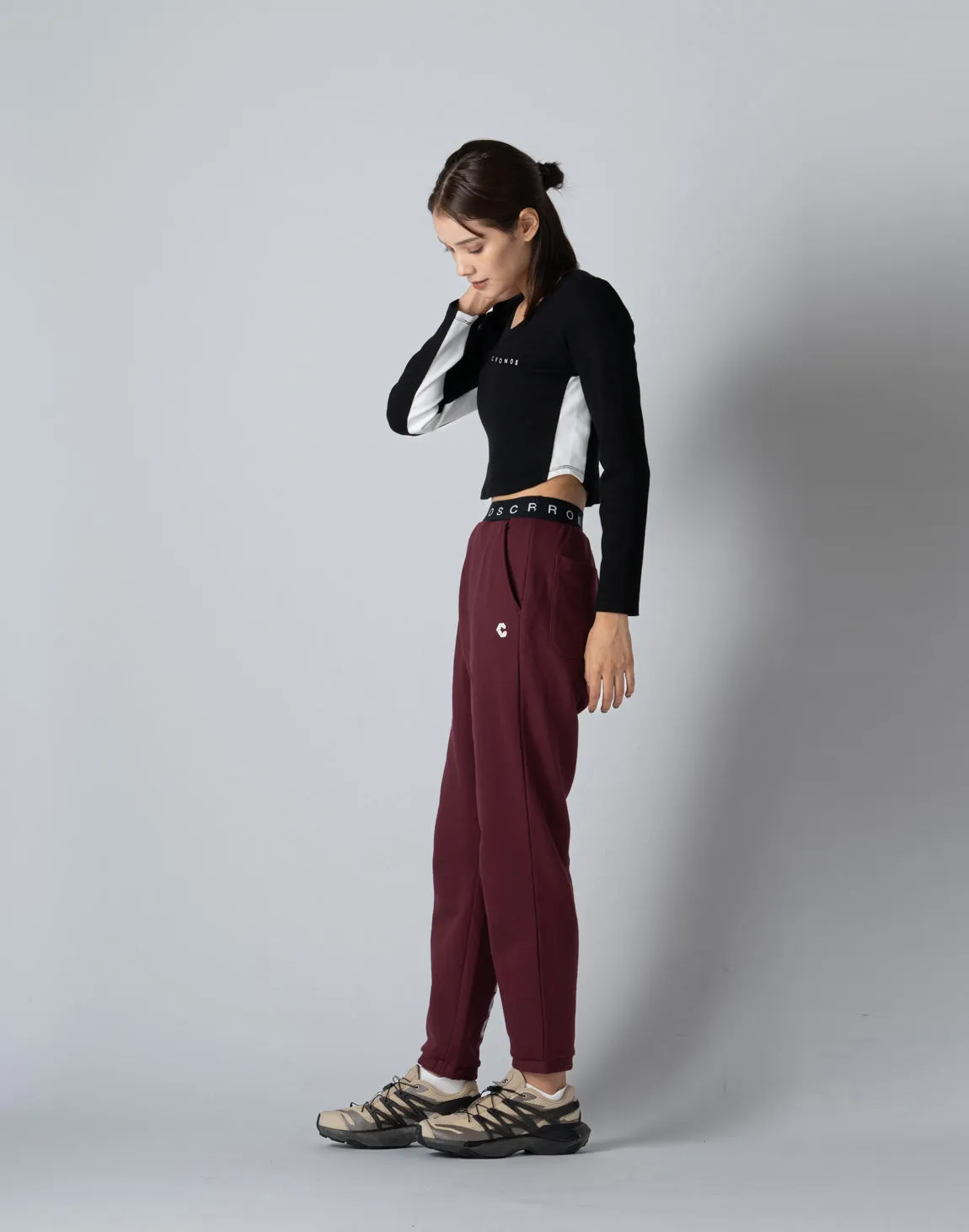 CRONOS WOMEN 2WAY LONG SLEEVE【BLACK】