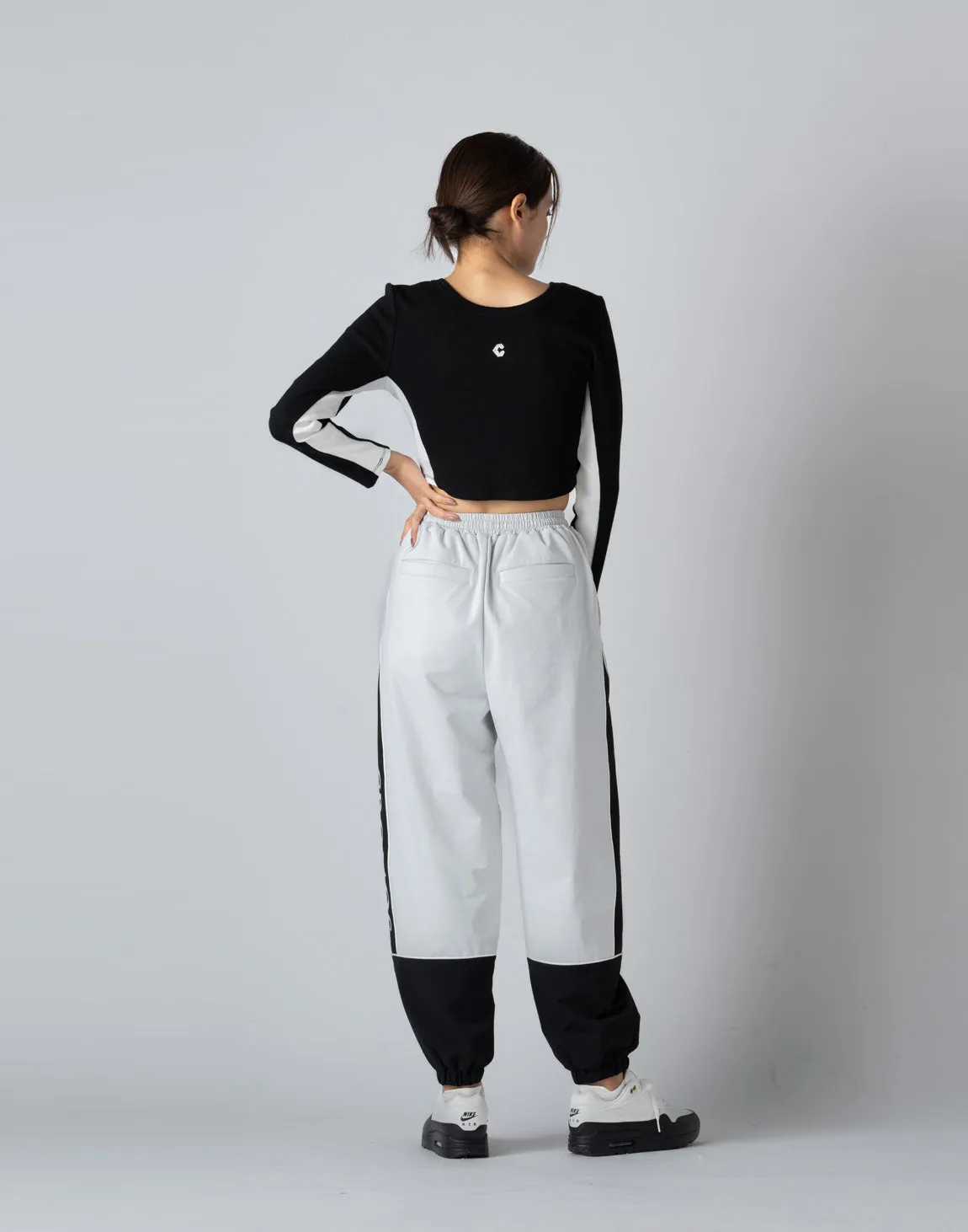 CRONOS WOMEN 2WAY LONG SLEEVE【BLACK】