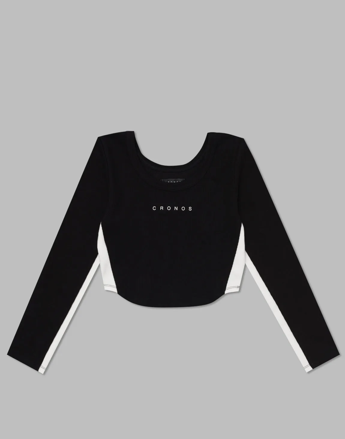 CRONOS WOMEN 2WAY LONG SLEEVE【BLACK】