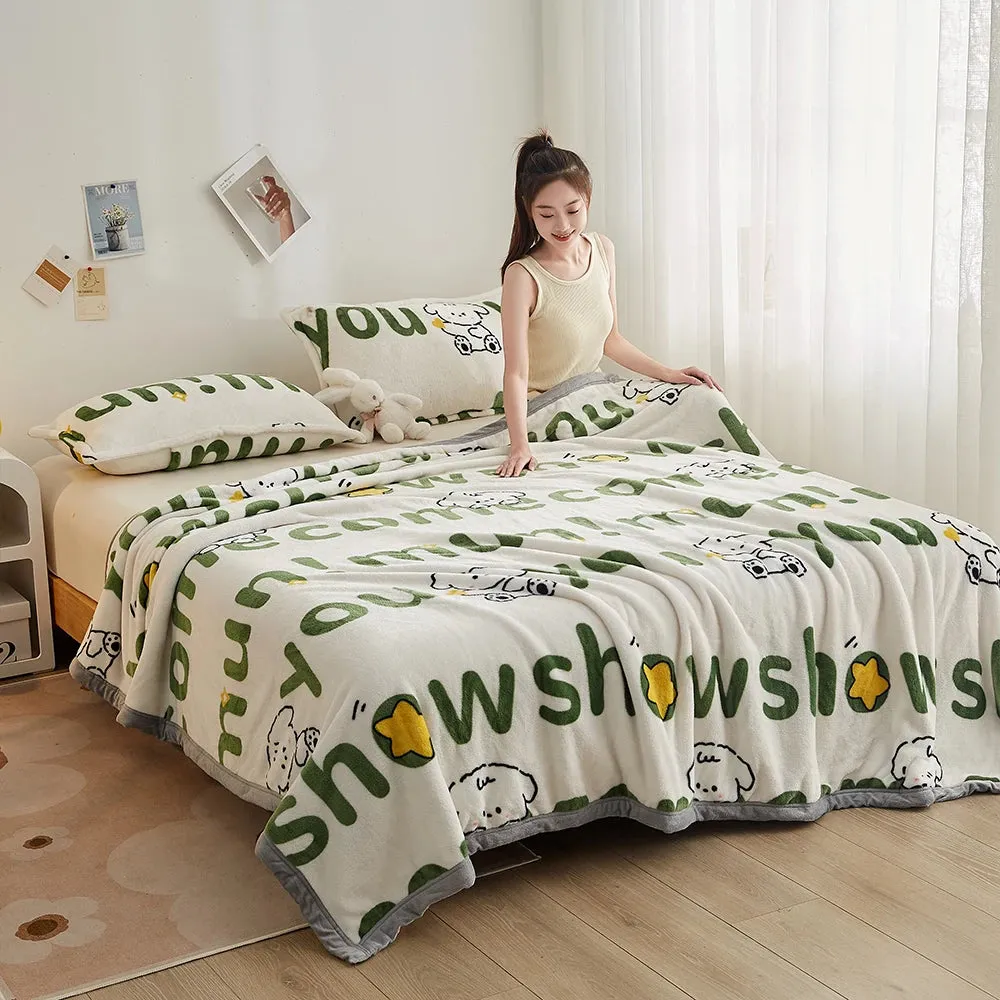 Cutesy Plush Blanket