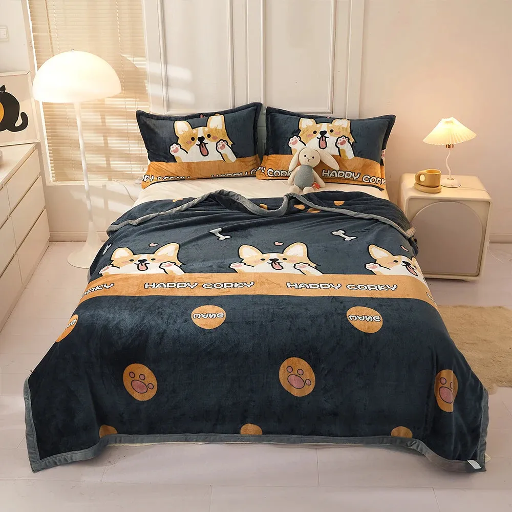 Cutesy Plush Blanket