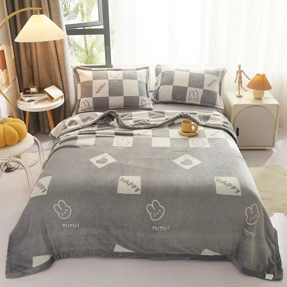 Cutesy Plush Blanket