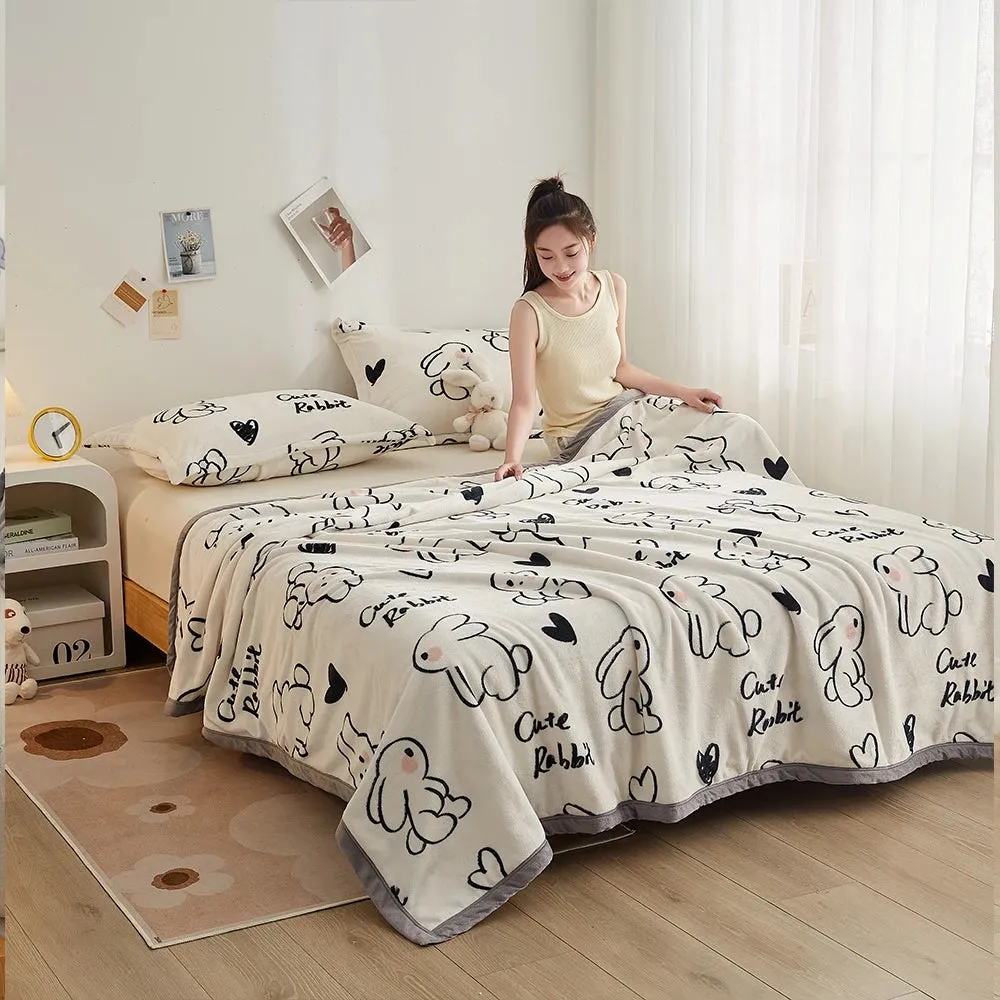 Cutesy Plush Blanket