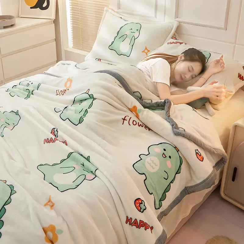 Cutesy Plush Blanket