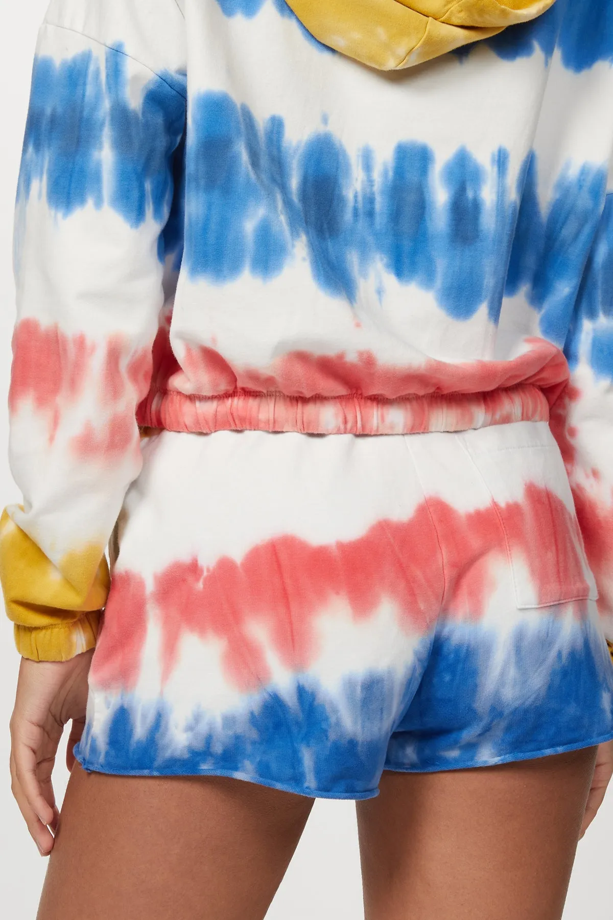 CUTOFF TIE-DYED SHORTS