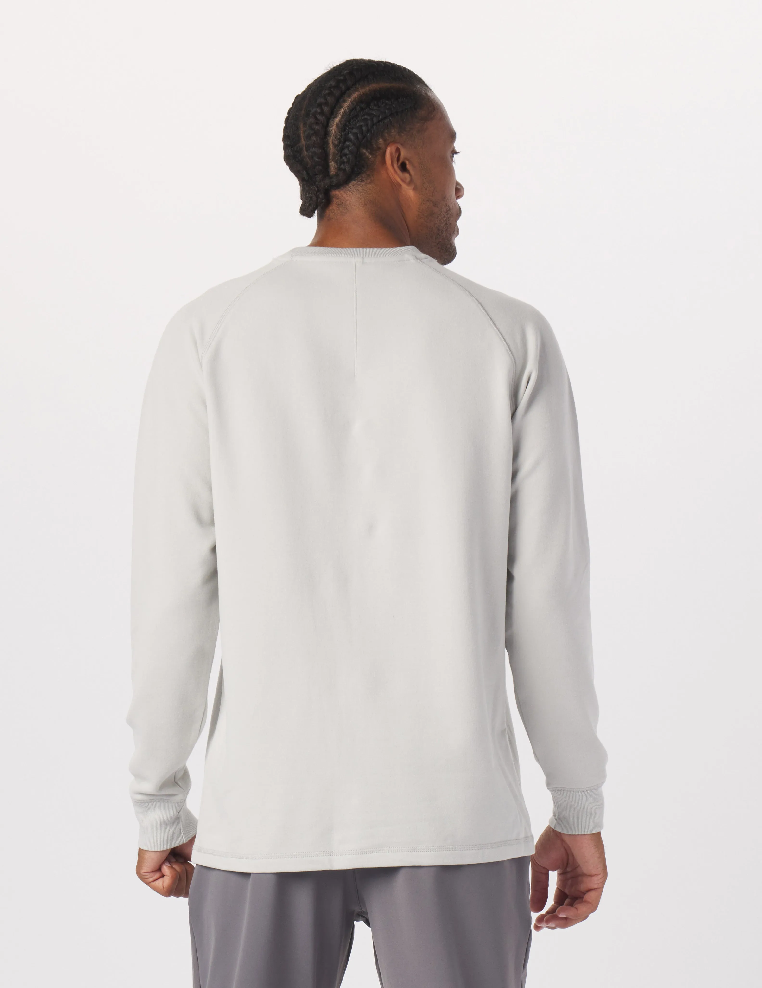 Dakota Crewneck: Ash Grey