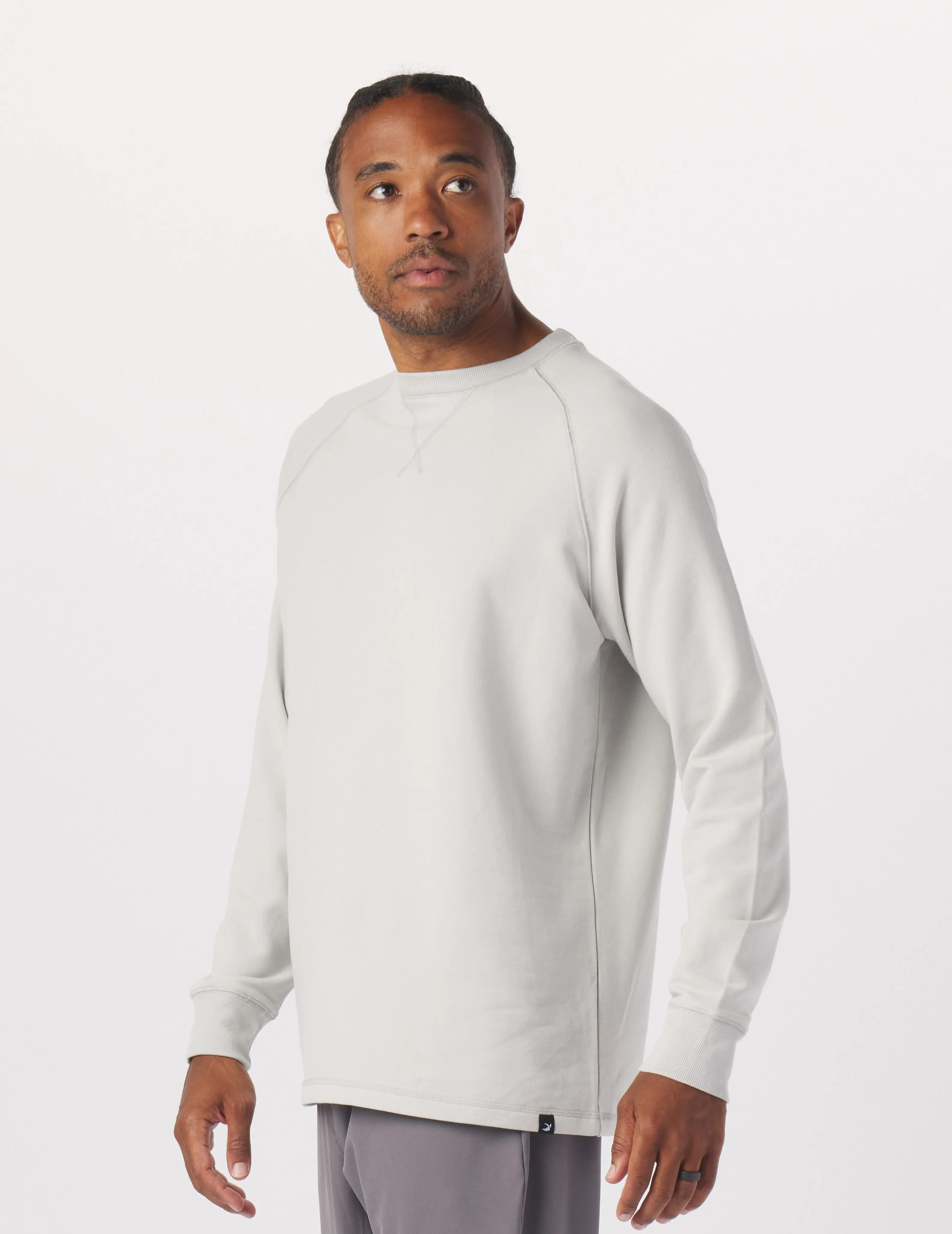 Dakota Crewneck: Ash Grey