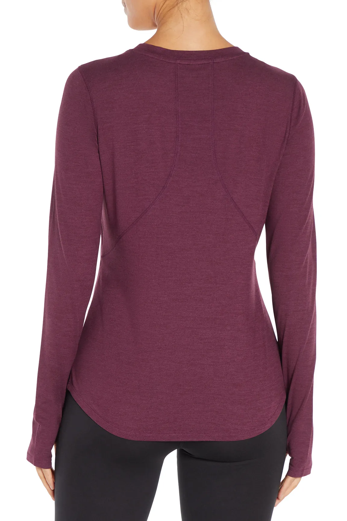 Dana Long Sleeve Top (H. Potent Purple)