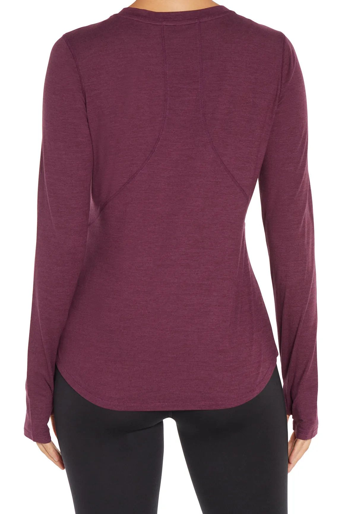 Dana Long Sleeve Top (H. Potent Purple)