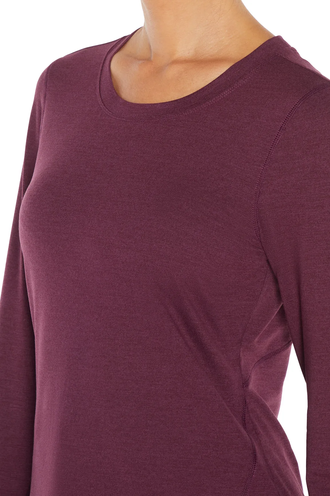 Dana Long Sleeve Top (H. Potent Purple)