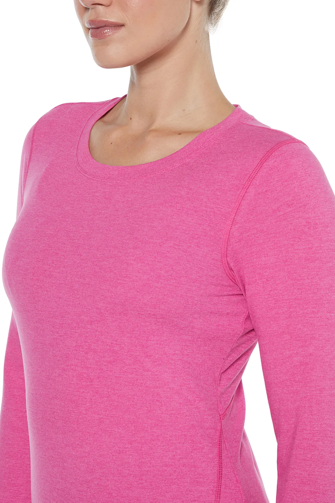 Dana Long Sleeve Top (H. Rose Violet)
