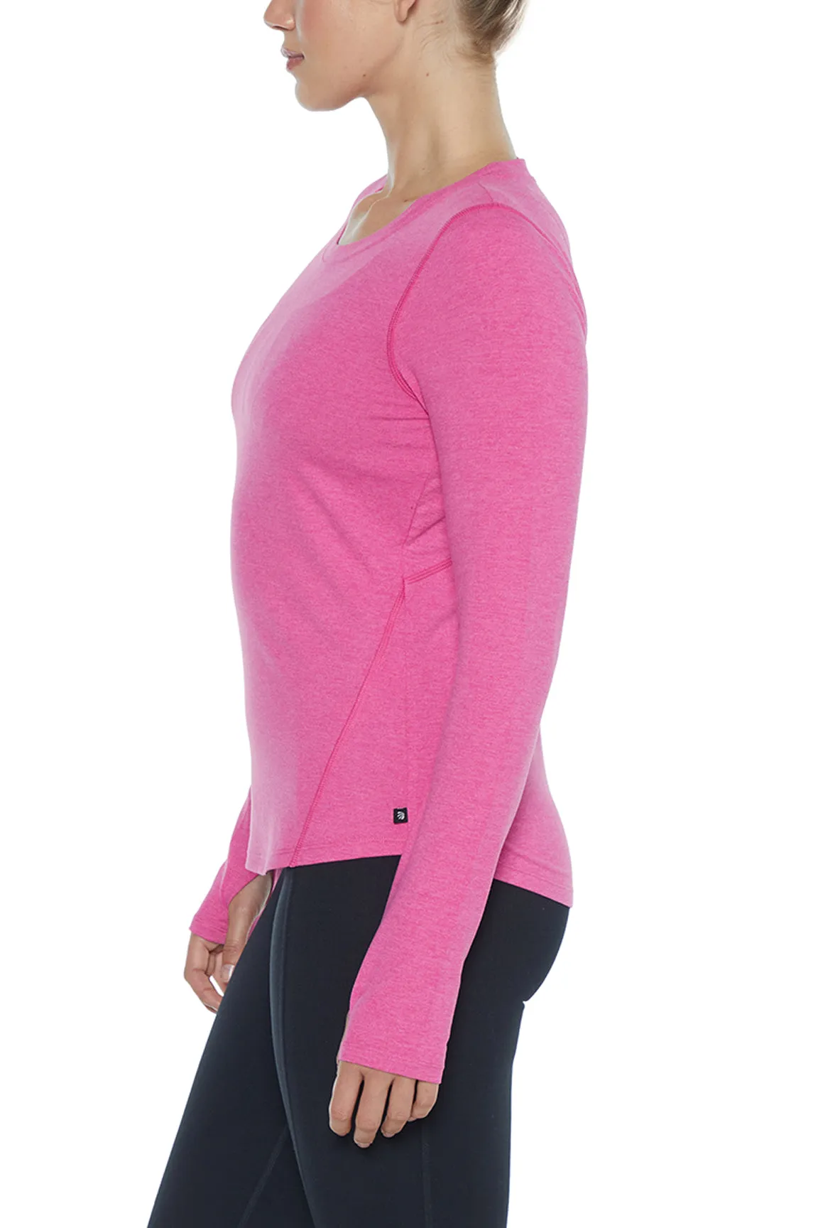 Dana Long Sleeve Top (H. Rose Violet)