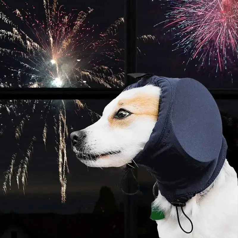 Dog Calming Hoodie Earmuffs