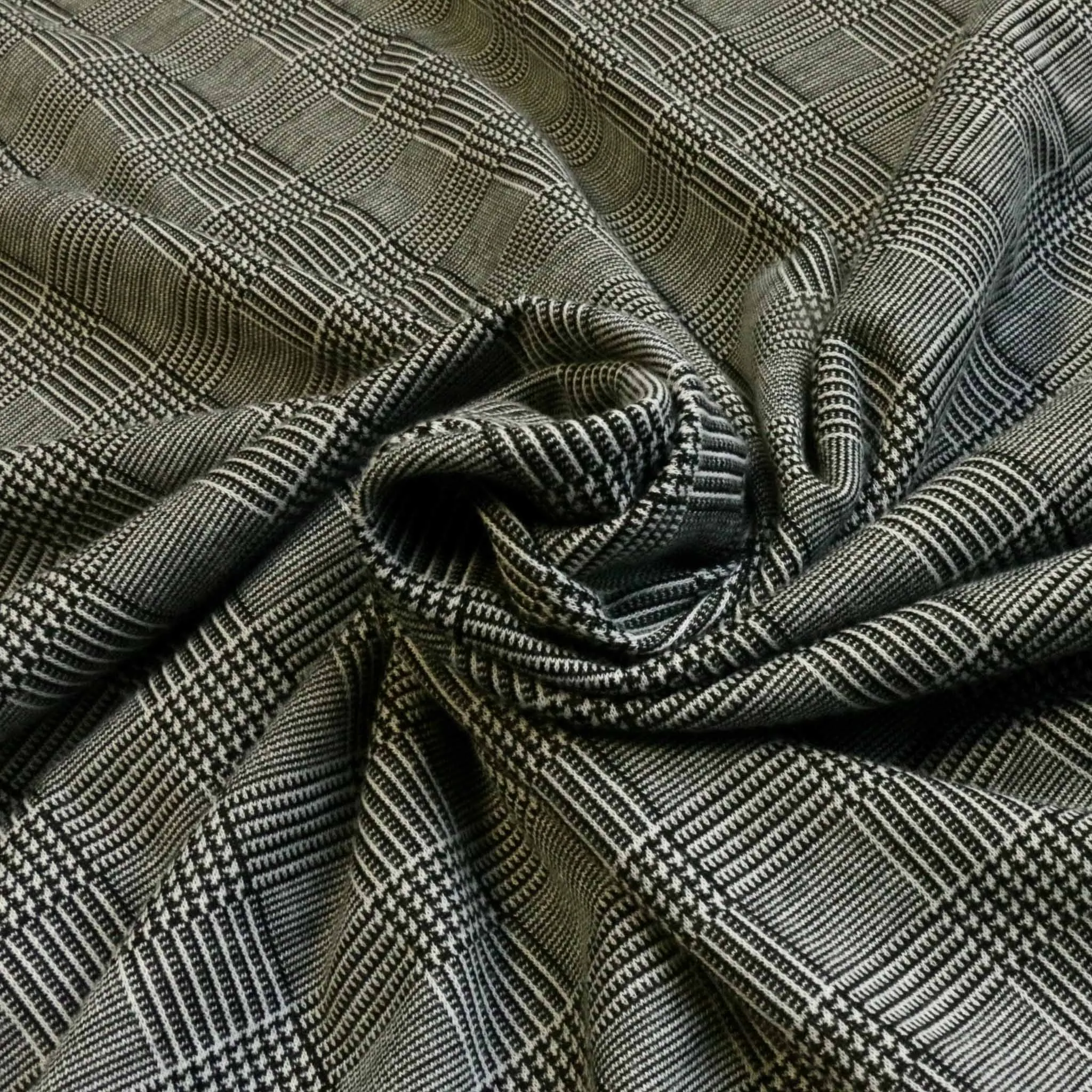 Double Knit Jersey Fabric - Grey