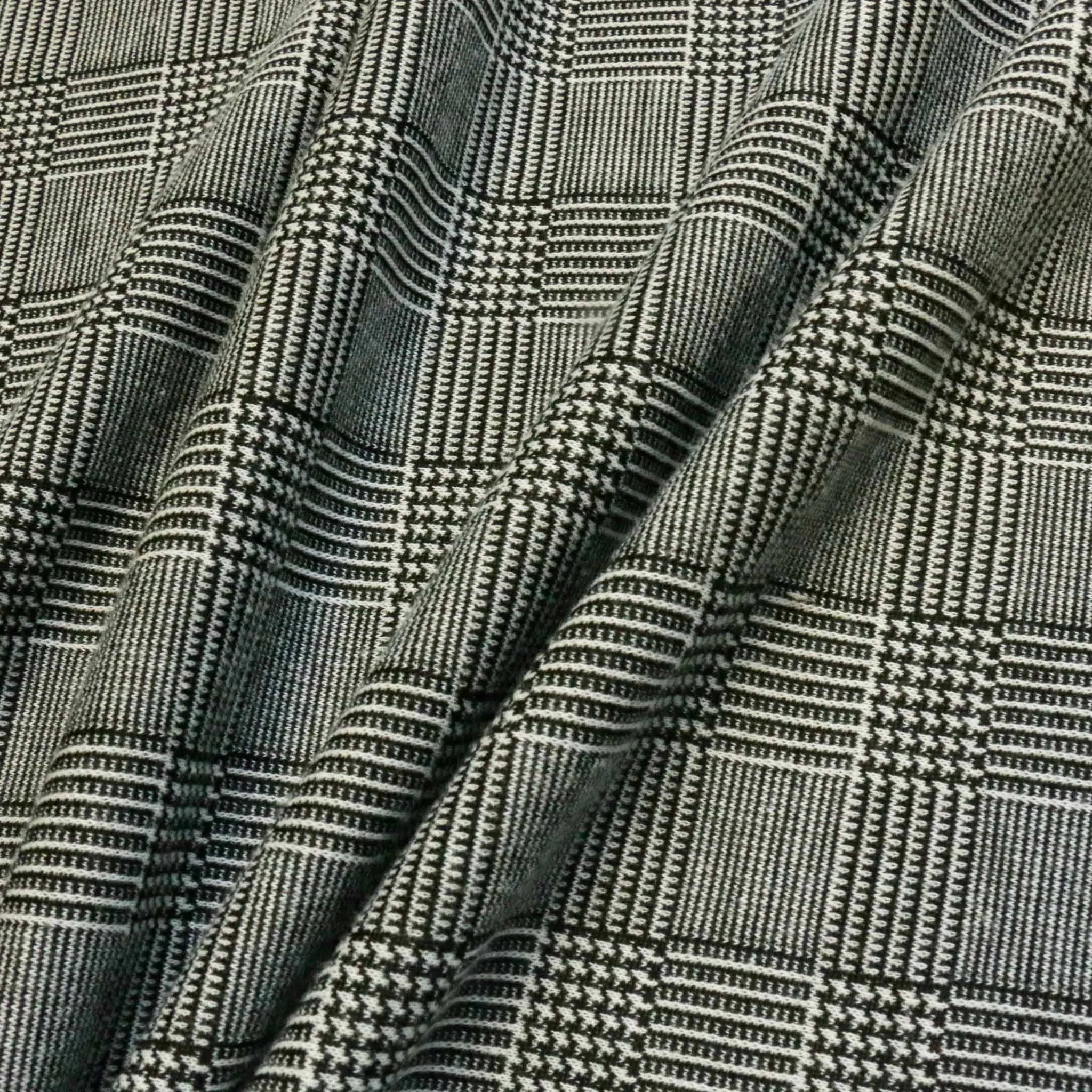 Double Knit Jersey Fabric - Grey