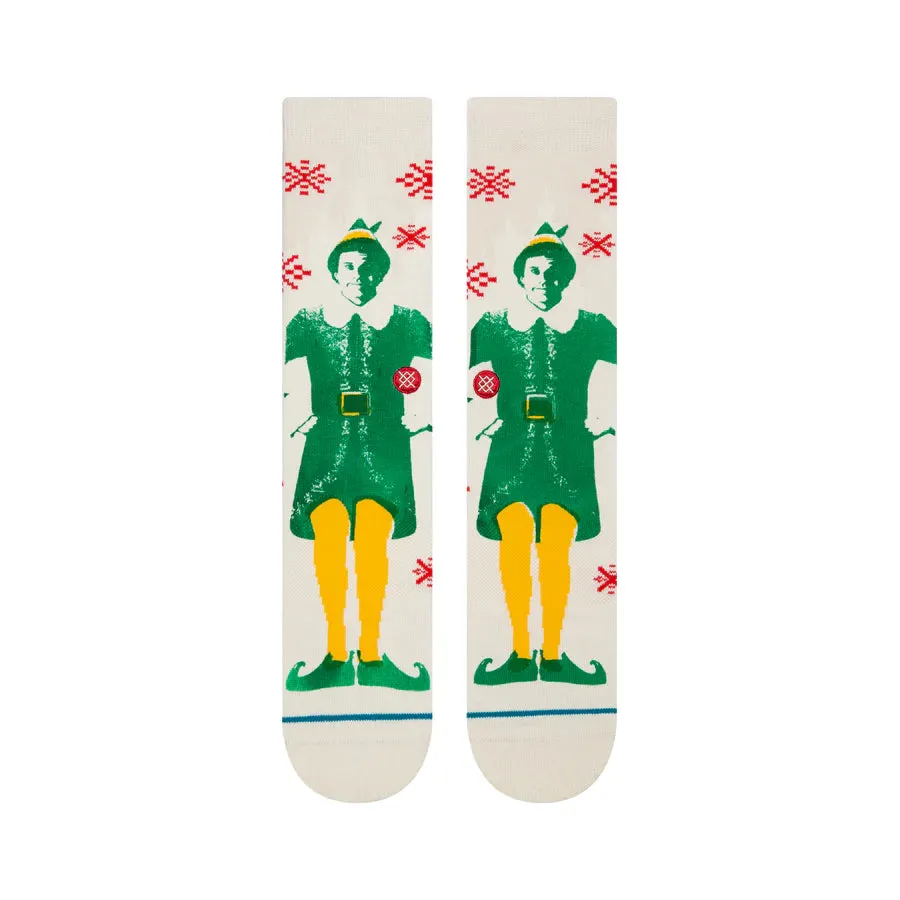 Elf X Buddy The Elf Crew Socks