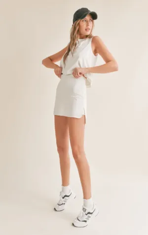 Elite Sport High Low Skirt