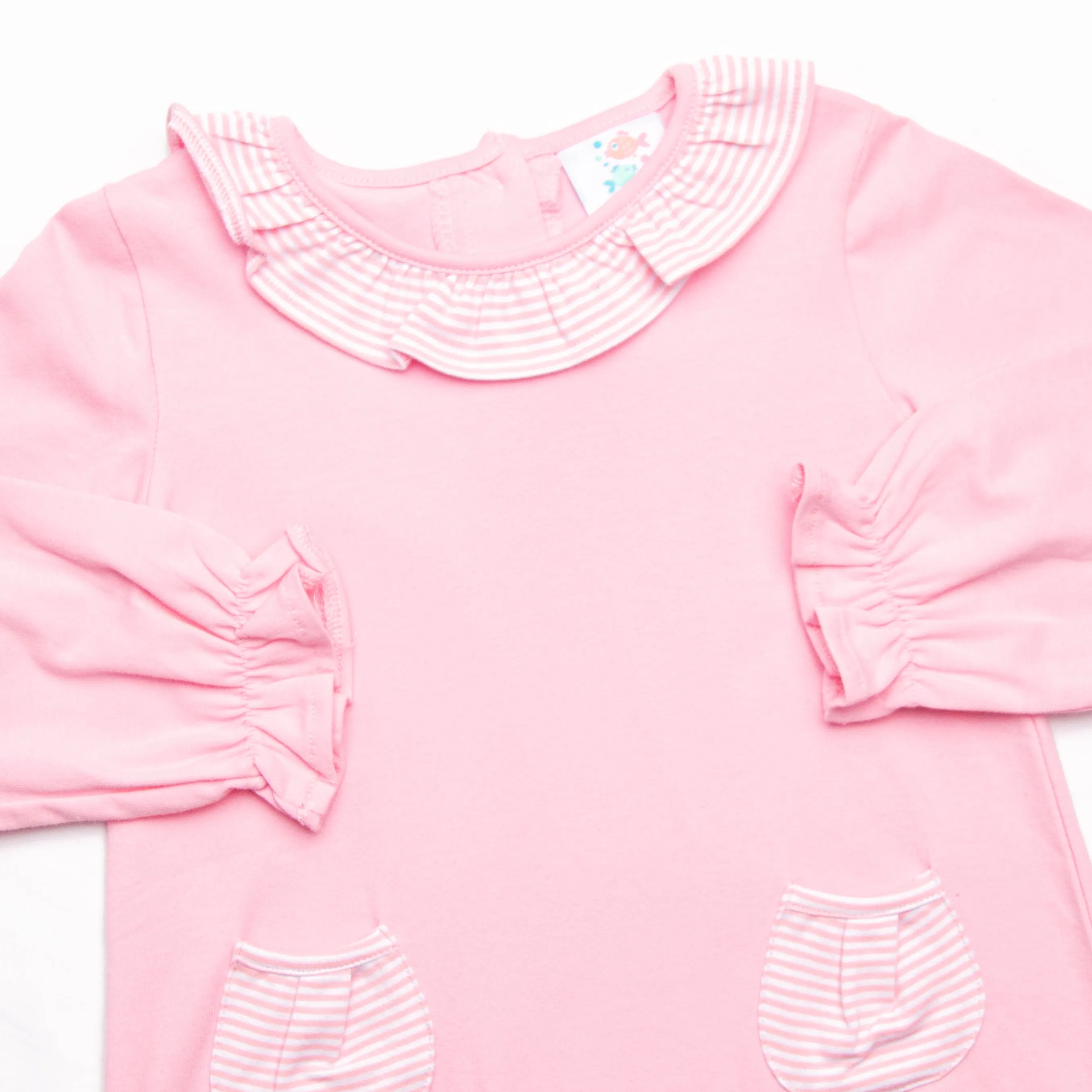 Emory Legging Set, Pink Stripe